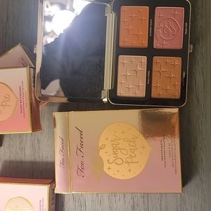 Too Faced Sugar Peach Wet & Dry Eyeshadow Palette BNIB